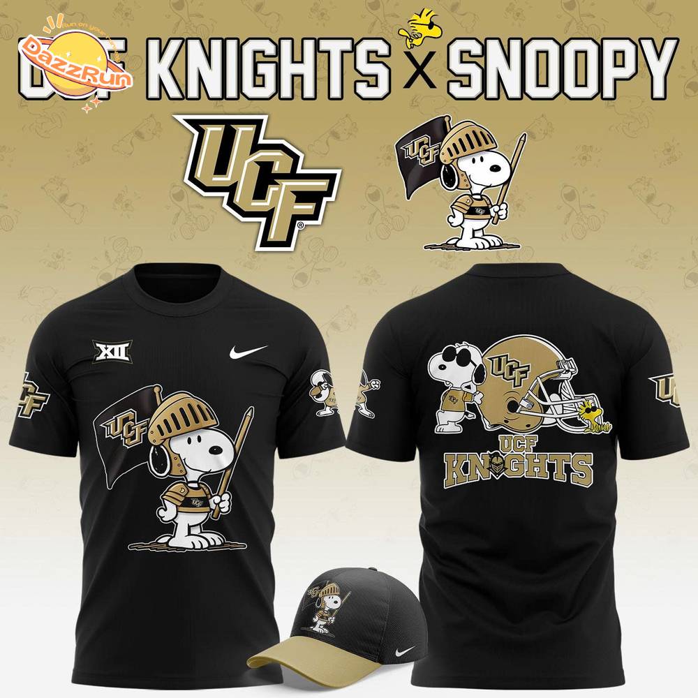 Limited Edition UCF Knights football x Snoopy T-shirt 2025 Limited Edition UCF Knights football x Snoopy T-shirt 2025
