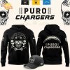 Men’s Black Los Angeles Chargers California Love x Puro Chargers Foundation Hoodie