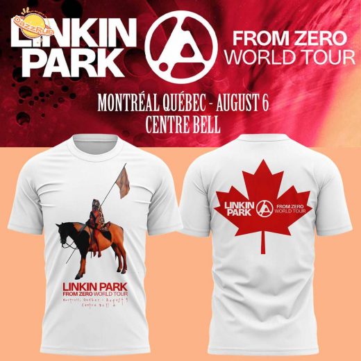 Limited edition Linkin Park From Zero World Tour Centre Bell – Montreal, Quebec T-Shirt