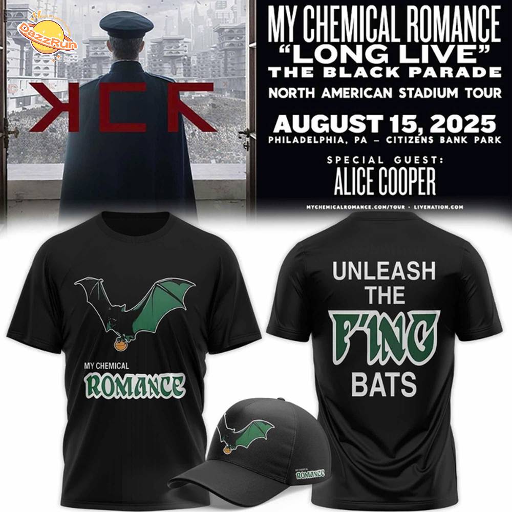 Limited edition - My Chemical Romance UNLEASH THE F'ING BATS T-shirt Limited edition - My Chemical Romance UNLEASH THE F'ING BATS T-shirt