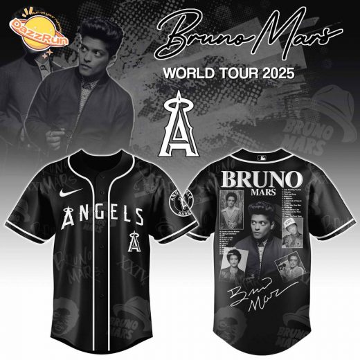 Los Angeles Angels x Bruno Mars at Park MGM 2025 Jersey Editions Limited