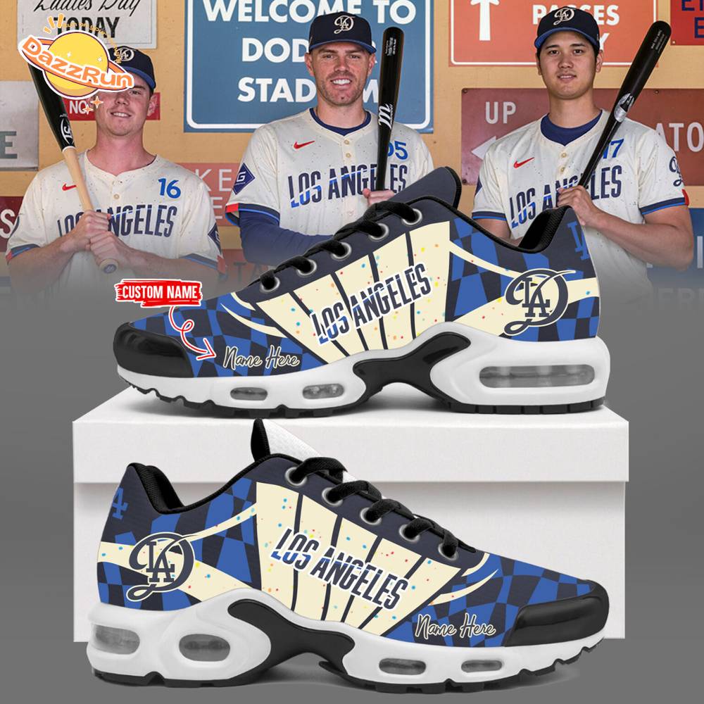 Los Angeles Dodgers x City Connect Limited Edition Custom Name Shoes Los Angeles Dodgers x City Connect Limited Edition Custom Name Shoes