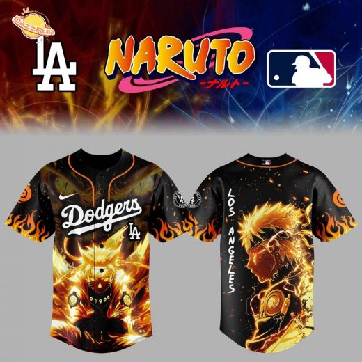 Los Angeles Dodgers x Naruto Jersey