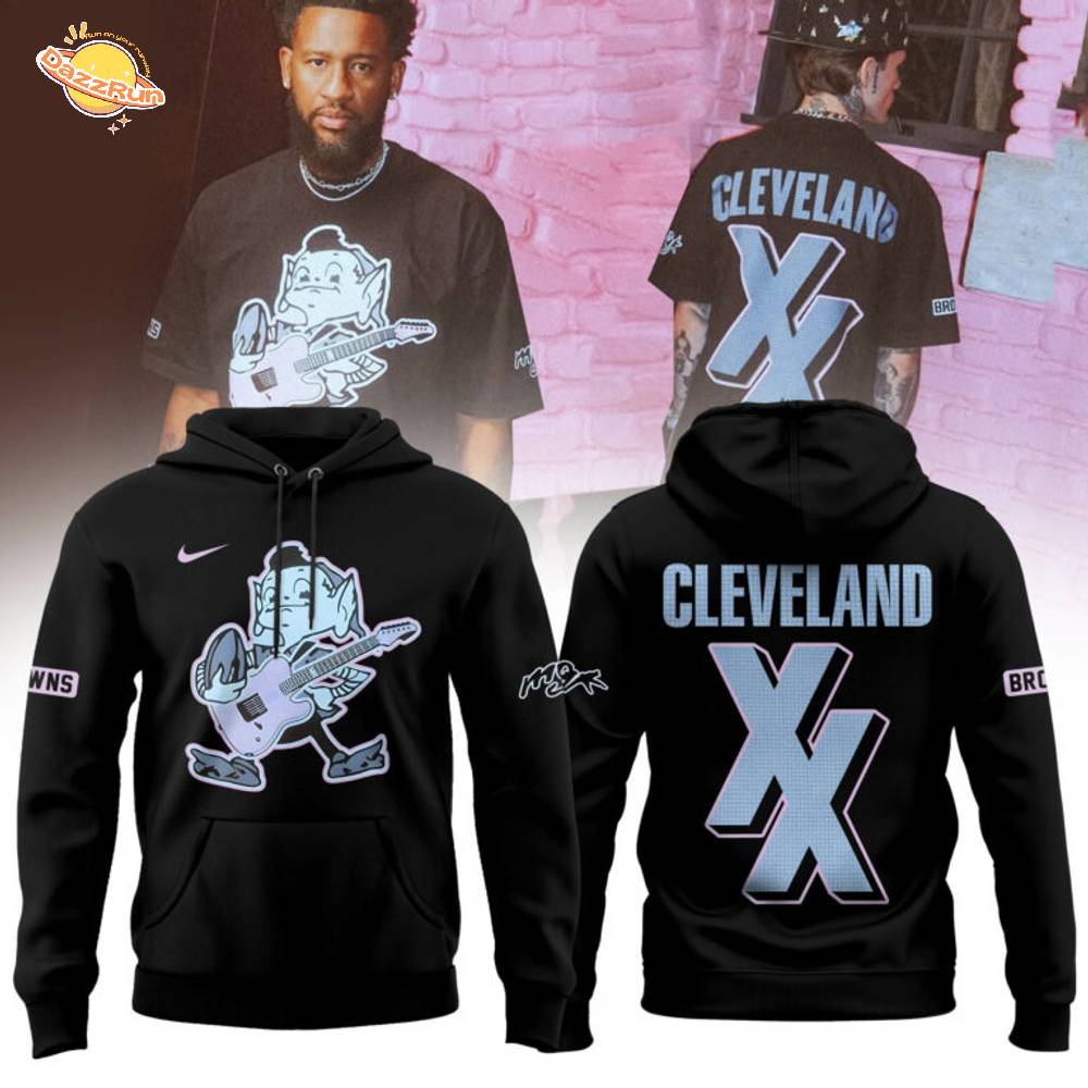 Machine Gun Kelly x Cleveland Browns New Collection Machine Gun Kelly x Cleveland Browns New Collection
