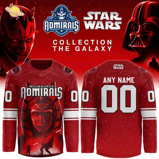 Milwaukee Admirals x Star Wars Hockey Jersey 2025 Ahsoka Tano