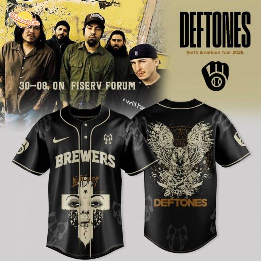 Milwaukee Brewers X DEFTONES NA TOUR FALL 2025