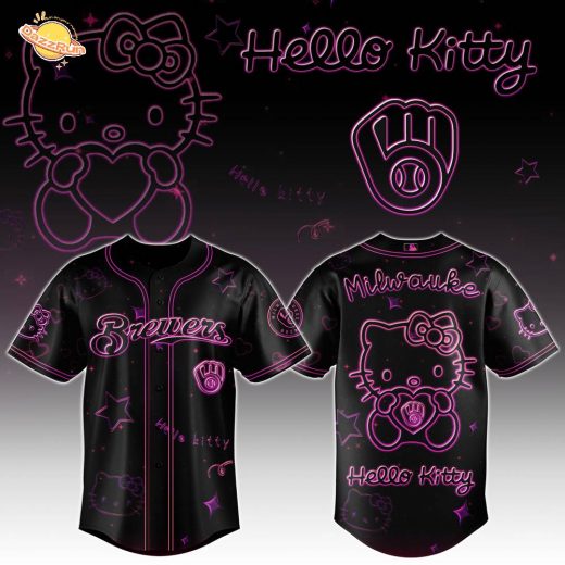 Milwaukee Brewers x Hello Kitty Edition Limited Jersey