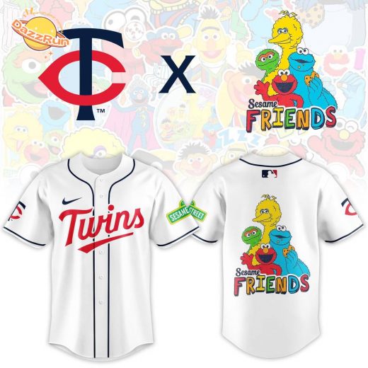 Minnesota Twins 2025 Sesame Street Night Limited Jersey