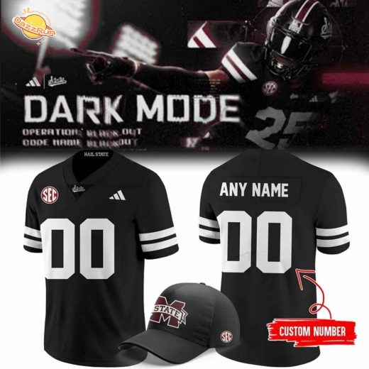 Mississippi State Football Out of the Darkness Jersey 2025