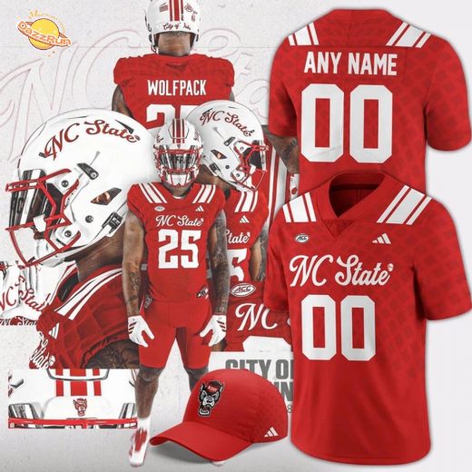 NC State ‘The City of Oaks’ Uniform Football Jersey
