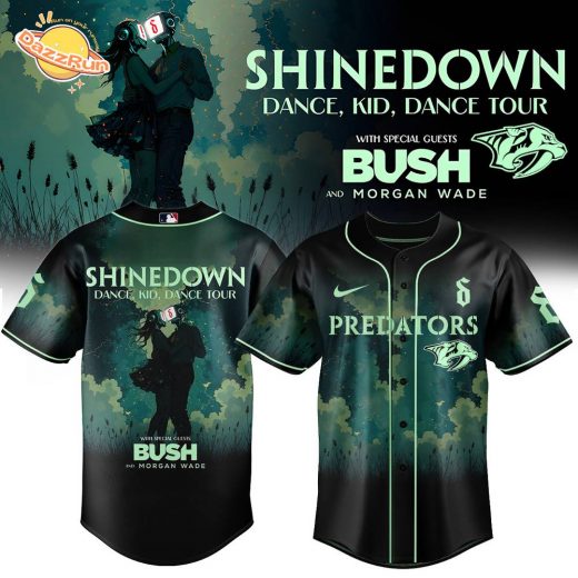 Nashville Predators x Shinedown DanceKidDance Tour Merch 2025