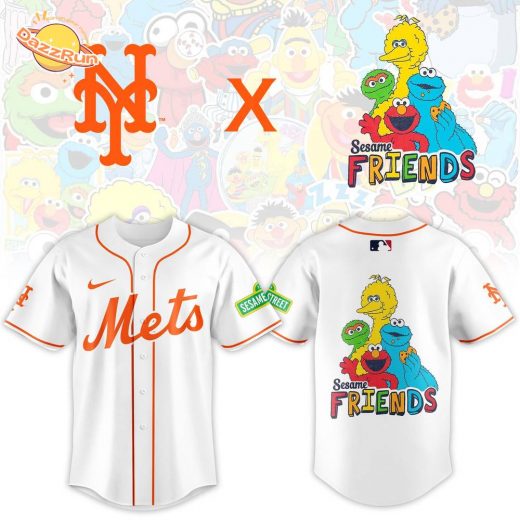 New York Mets 2025 Sesame Street Night Limited Jersey