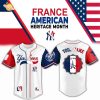 Boston Red Sox x France Heritage Month Edition-3D Baseball Jersey