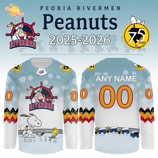 Peoria Rivermen x Peanuts Night 2025 Limited Jerseys