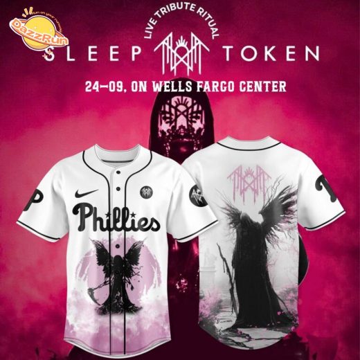 Philadelphia Phillies x Sleep Token: Even in Arcadia Tour Merch
