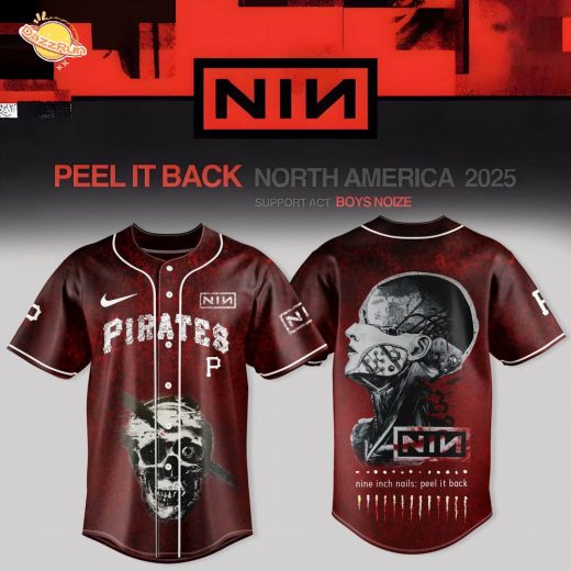 Pittsburgh Pirates X Nine Inch Nails – Peel It Back Tour 2025 Limited Merch