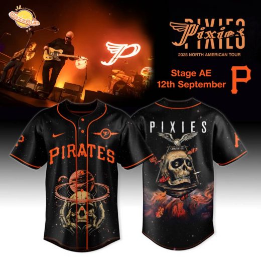 Pittsburgh Pirates X PIXIES – North American Tour 2025 Merch