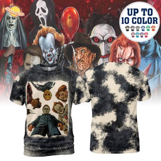 Retro Halloween Horror Characters