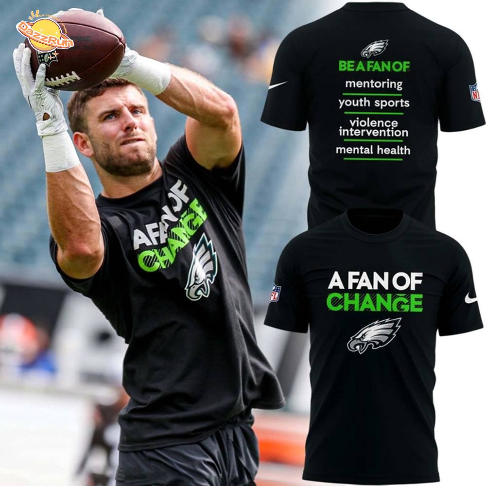 Special Edition A Fan Of Change T-shirt Special Edition A Fan Of Change T-shirt