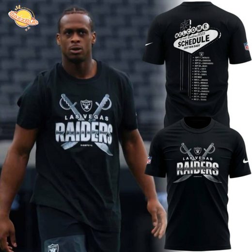 Special Edition Las Vegas Raiders Black T-shirt