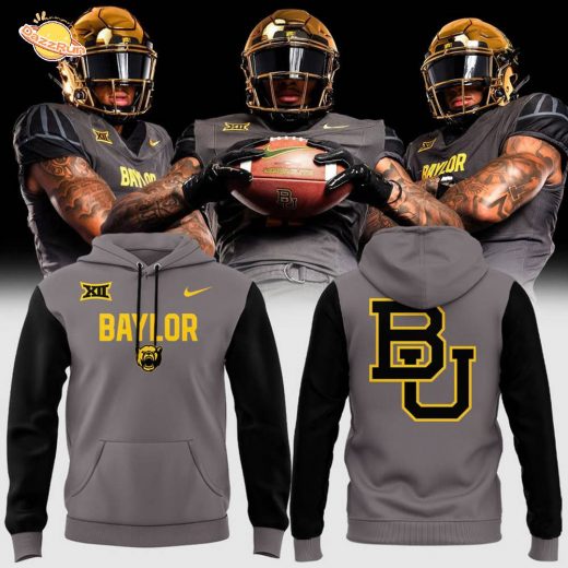 Special New Gold Chrome Baylor Uniform Hoodie