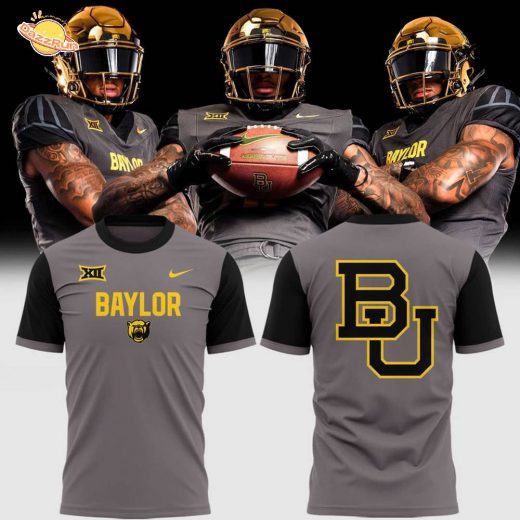 Special New Gold Chrome Baylor Uniform Tshirt