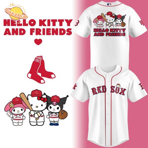 Special Red Sox x HELLO KITTY AND FRIENDS Night Jersey