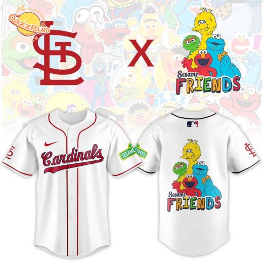StLouis Cardinals 2025 Sesame Street Night Limited Jersey