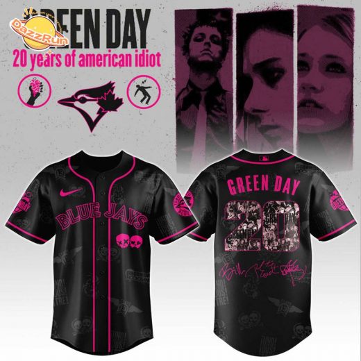 TB Jays x Green Day 20th Anniversary Jersey 2025 Editions Limited