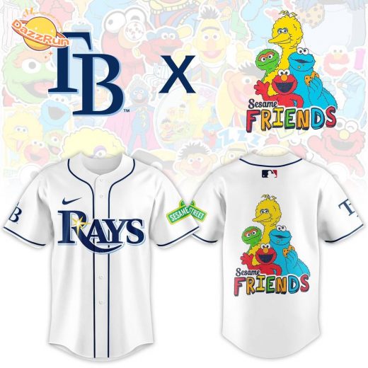 Tampa Bay Rays 2025 Sesame Street Night Limited Jersey