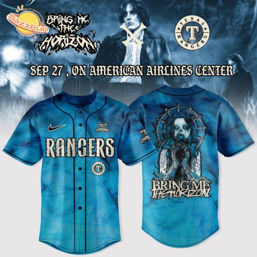 Texas Rangers x Bring Me The Horizon NA Tour 2025 Merch
