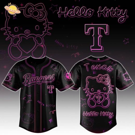 Texas Rangers x Hello Kitty Edition Limited Jersey