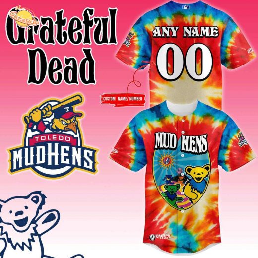Toledo Mud Hens 2025 Grateful Dead Night Jerseys