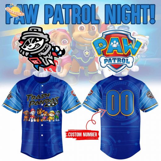 Trash Panda x PAW Patrol Limited Jerseys 2025