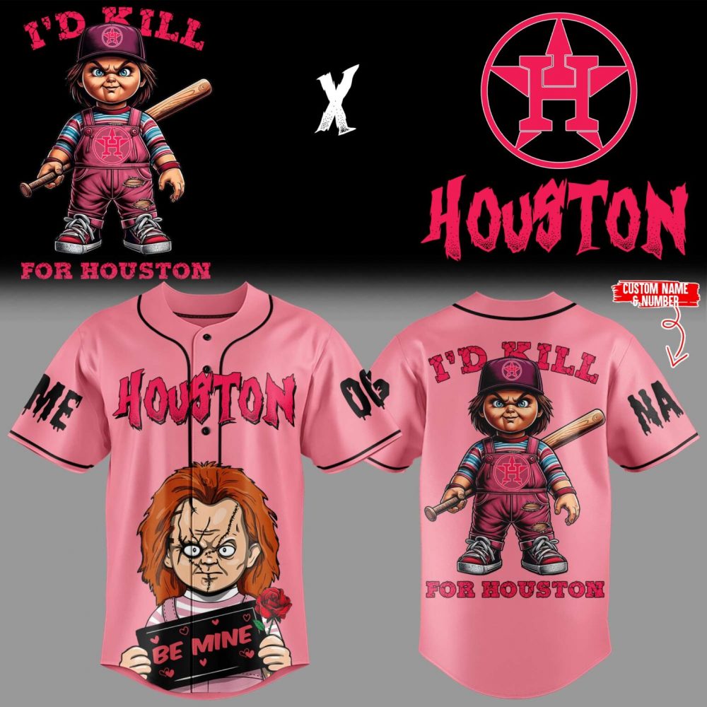 Limited Edition Astros Baseball Chucky Night Jersey