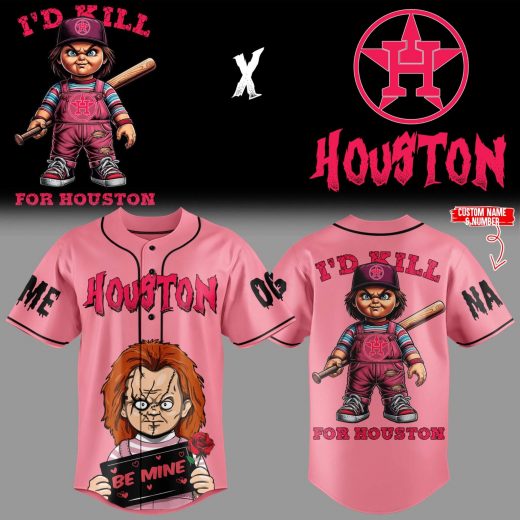 Limited Edition Astros Baseball Chucky Night Jersey