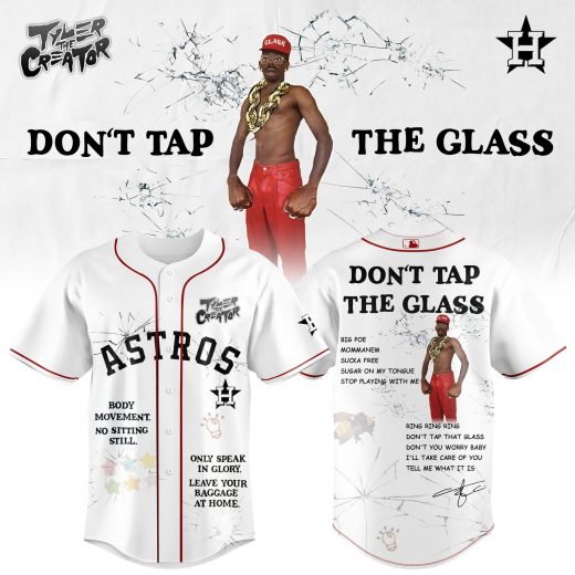 Houston Astros x Tyler The Creator – Don’t Tap The Glass 2025 Limited Edition Jersey