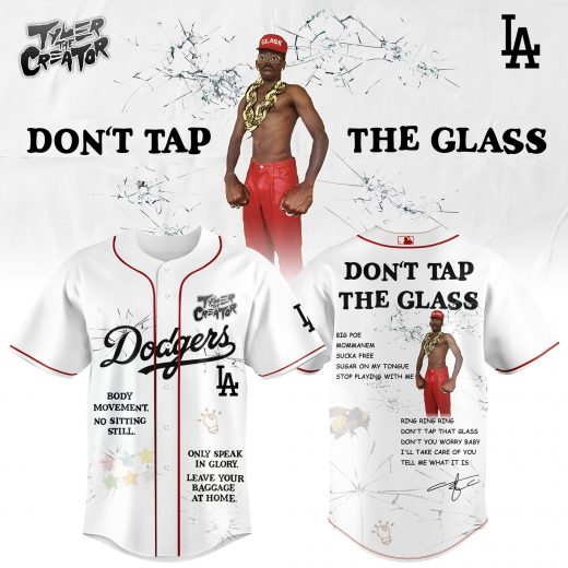 LA Dodgers x Tyler The Creator – Don’t Tap The Glass 2025 Limited Edition Jersey