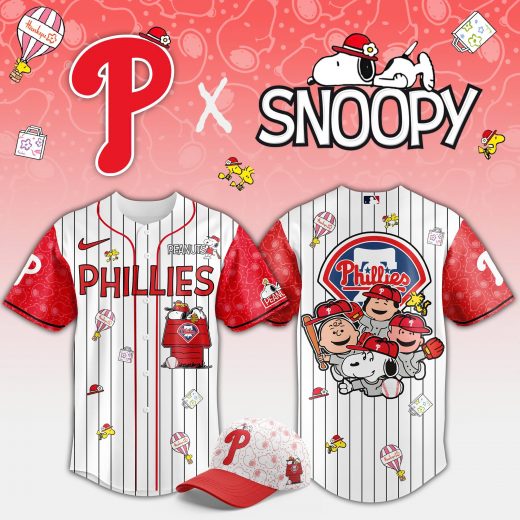Limited Edition Philadelphia Phillies x Peanuts Jersey 2025