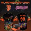 Chicago Cubs x ScooBy-Doo Night 2025 Black Jersey