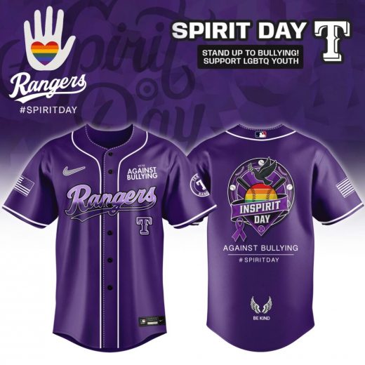 Texas Rangers– Spirit Day Limited Edition Jersey