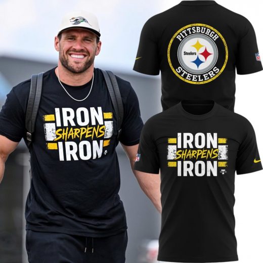 Special New Iron Sharpens Iron Pittsburgh Steelers Tshirt
