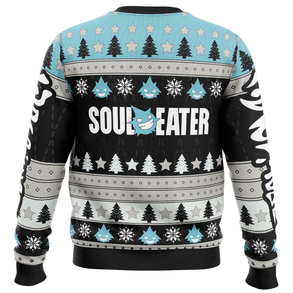 Black Star Soul Eater Ugly Christmas Sweater Black Star Soul Eater Ugly Christmas Sweater