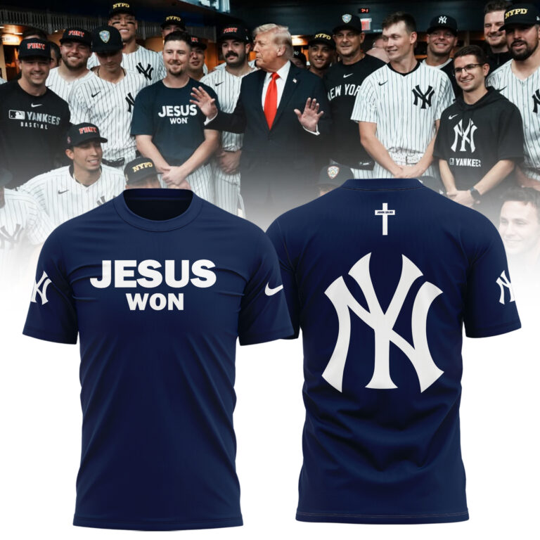 New York Yankees Jesus Won Limited Edition Shirt New York Yankees Jesus Won Limited Edition Shirt