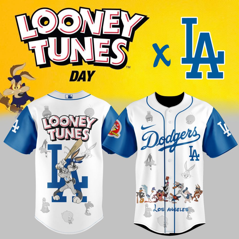 LA Dodgers _ Looney Tunes Night Jersey