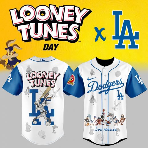 LA Dodgers _ Looney Tunes Night Jersey