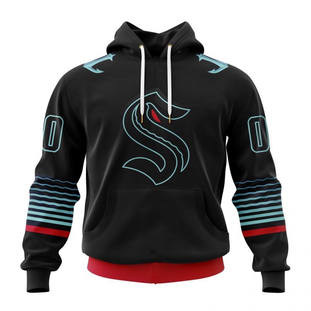 NHL Seattle Kraken Personalized Alternate Hoodie