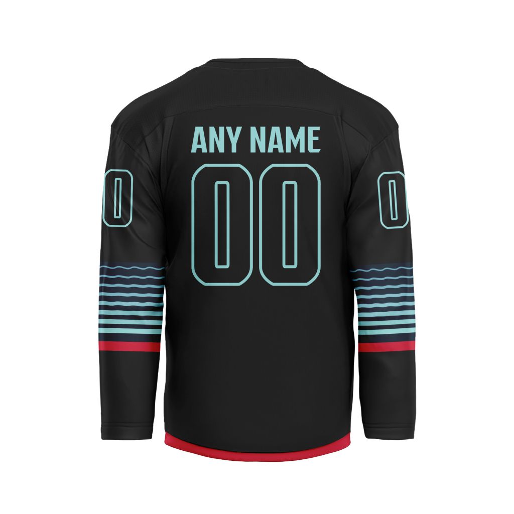 NHL Seattle Kraken Personalized Alternate Hockey Jersey NHL Seattle Kraken Personalized Alternate Hockey Jersey