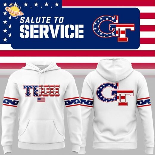 2025 Military Appreciation Tech Wordmark Hoodie