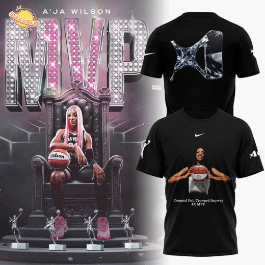 A’ja Wilson Las Vegas Aces Nike Unisex 2025 WNBA MVP T-Shirt